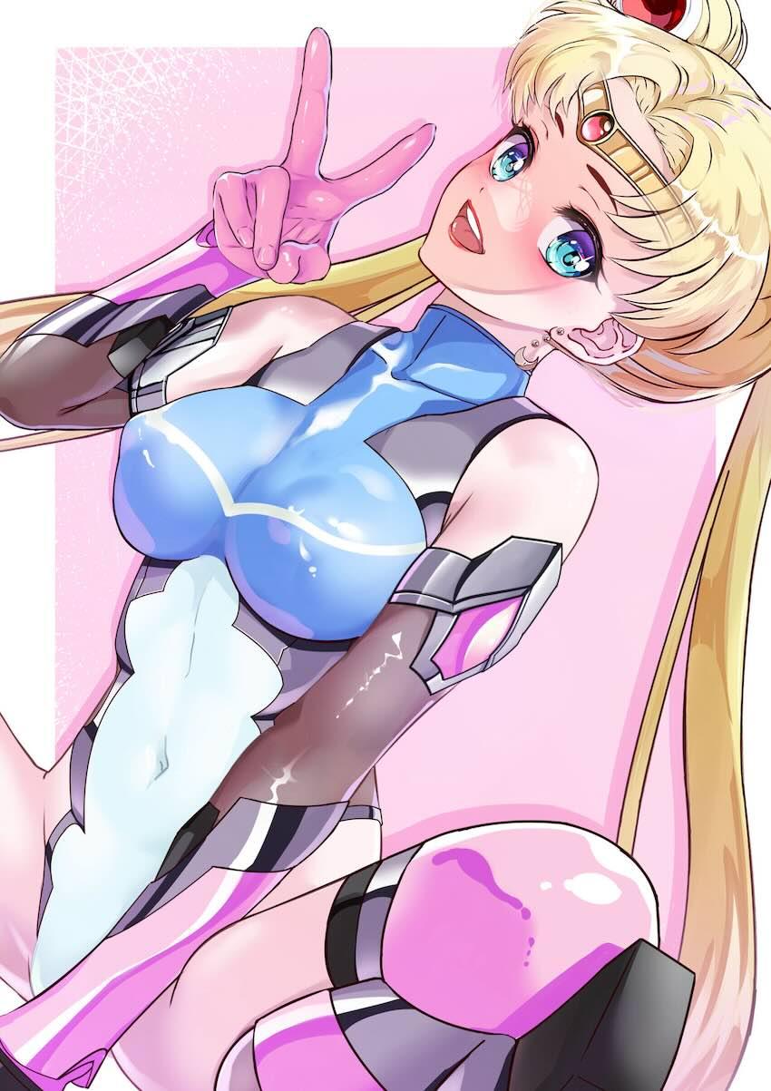 【後編】生意気ムーン娘たちを緊縛調教で躾けるスケベおじさん！ <> 113