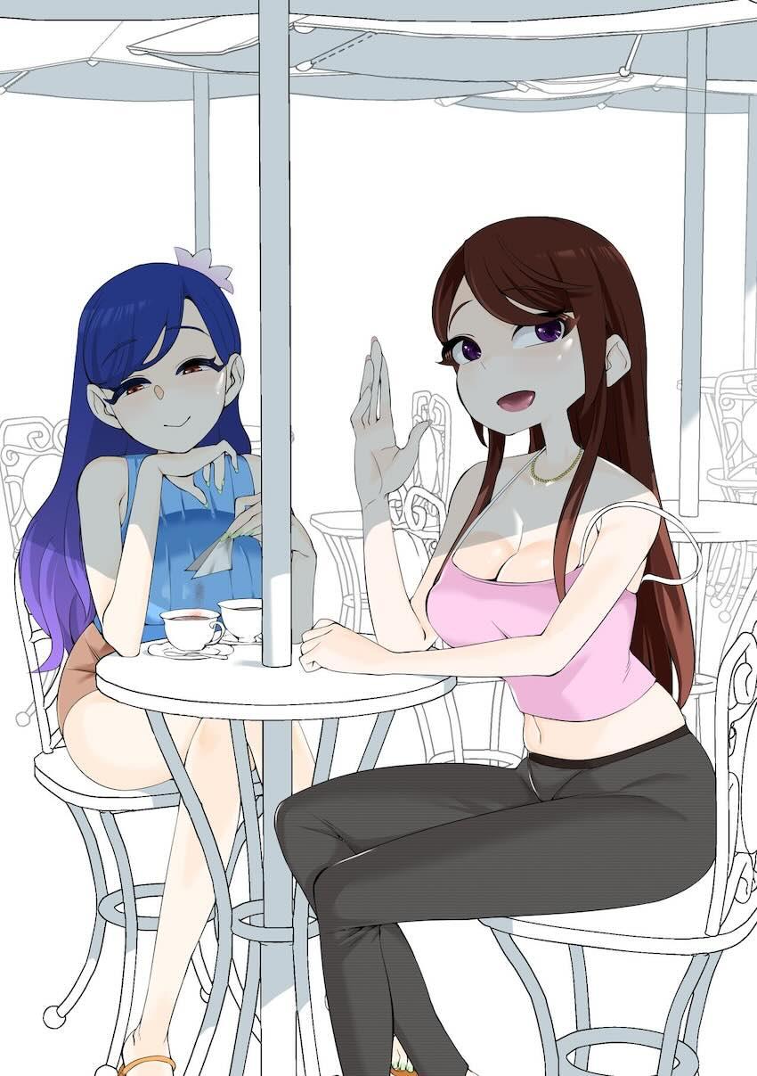 おちんちん生えちゃった蘭ちゃん大ピンチ！あおいといちごが抜いてくれる！ <> 029