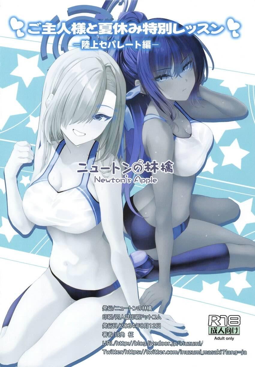 陸セパ姿のアスナ＆カリンの汗だくボディを堪能する中出し3Pセックス！ <> 016