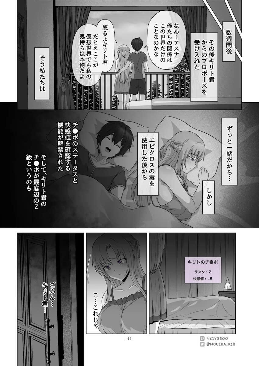 媚薬中毒で快楽堕ちするアスナ <> 011