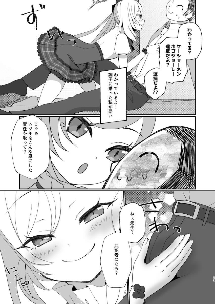 イタズラっ子ムツキちゃんとゴム着えっち <> 012