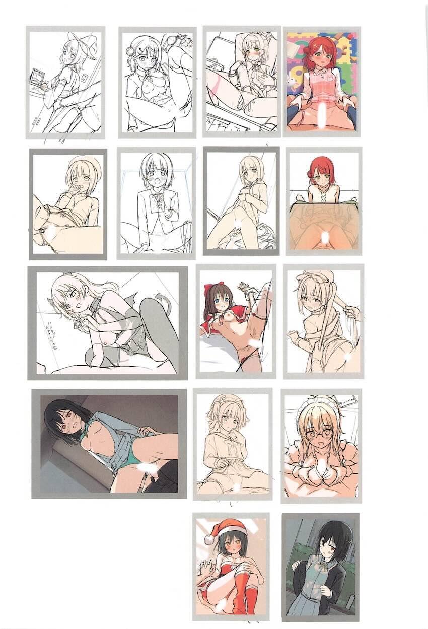 スクールアイドルたちとフルカラーセックスイラスト集 <> 046