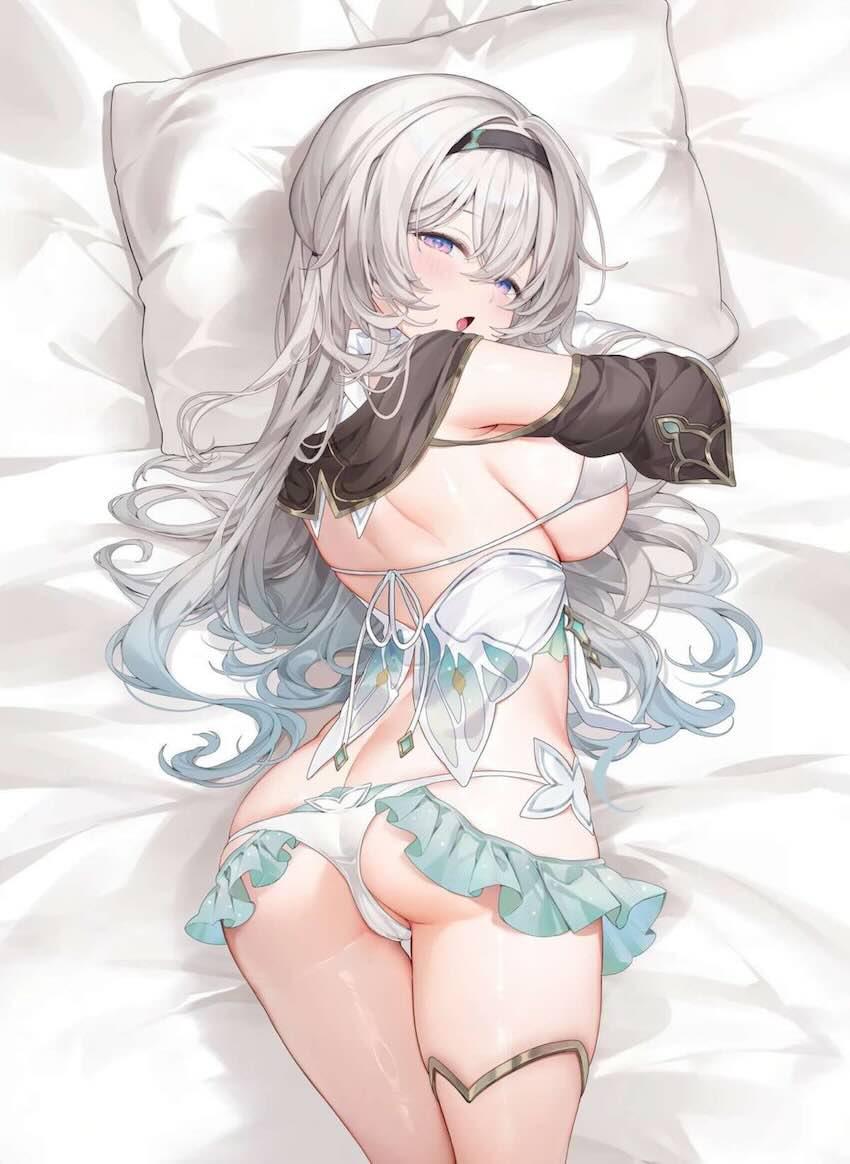 美しすぎるホタルの背中を見ながら寝バック生中出し！ <> 003