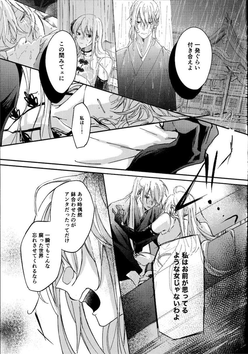 【女性向け】総悟が神楽を強引に押し倒す【シリアス】 <> 010