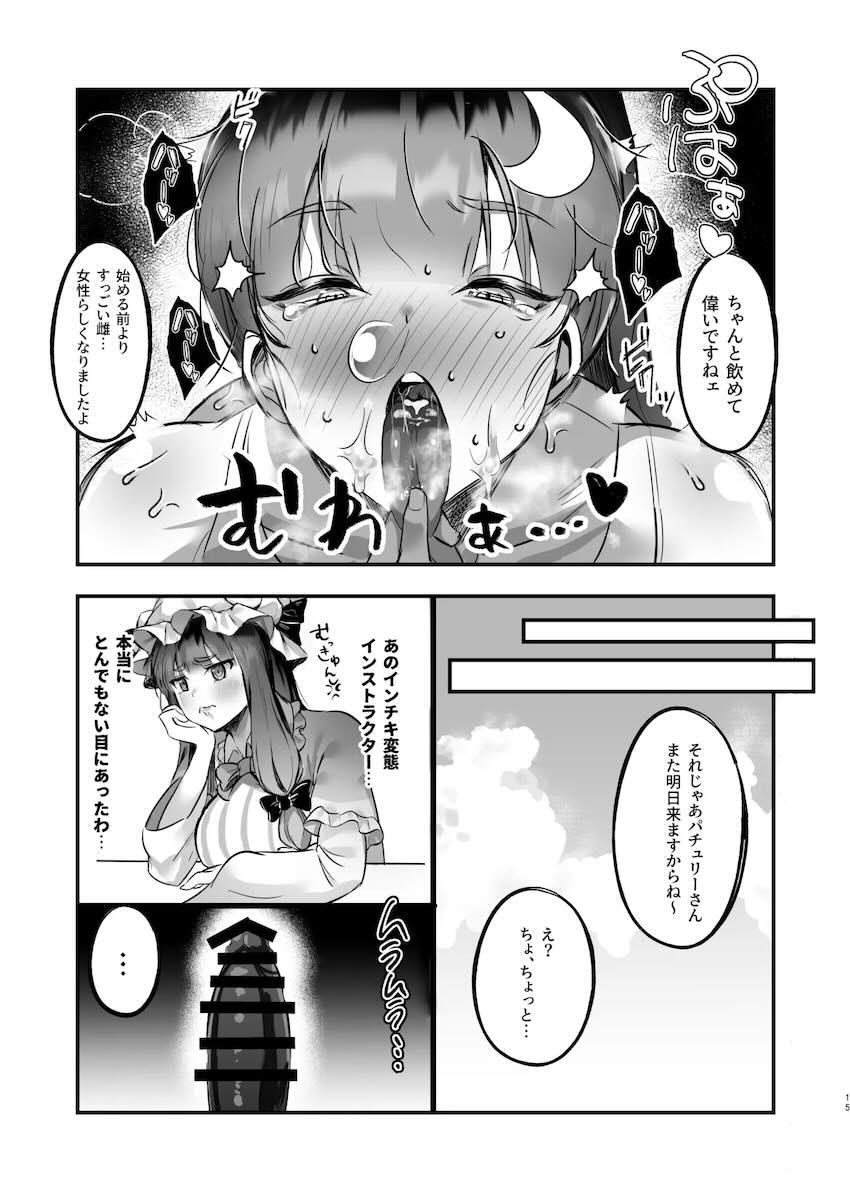 ムチムチパチュリーおほぉおほぉ受精ダイエット！ <> 014