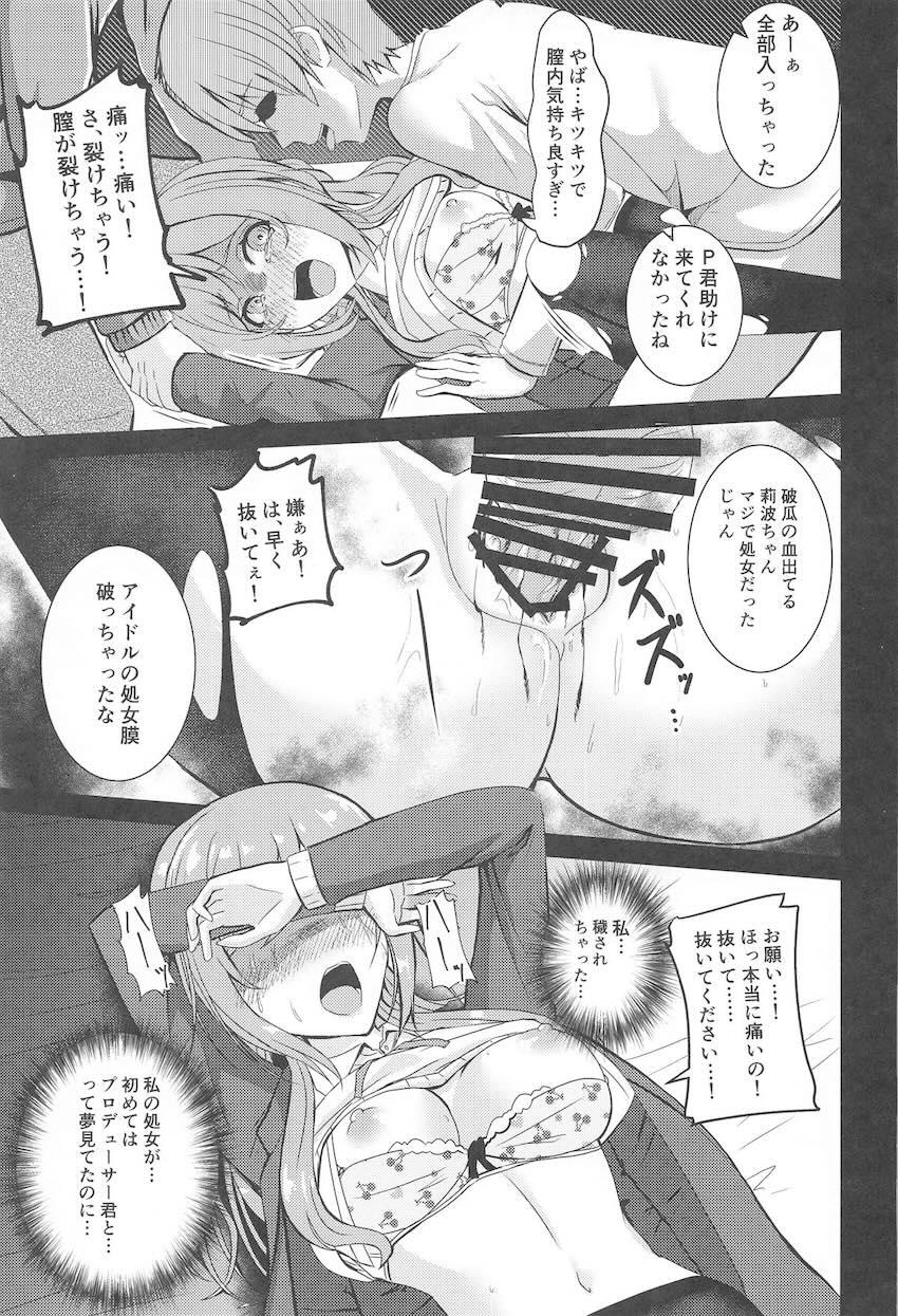 姫崎莉波ちゃんが拉致監禁されて号泣処女喪失輪姦レイプされる本 <> 012