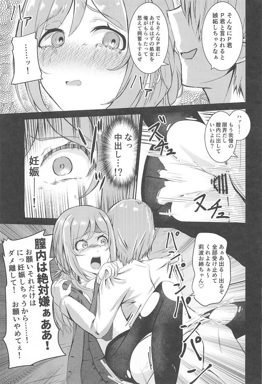 姫崎莉波ちゃんが拉致監禁されて号泣処女喪失輪姦レイプされる本 <> 014