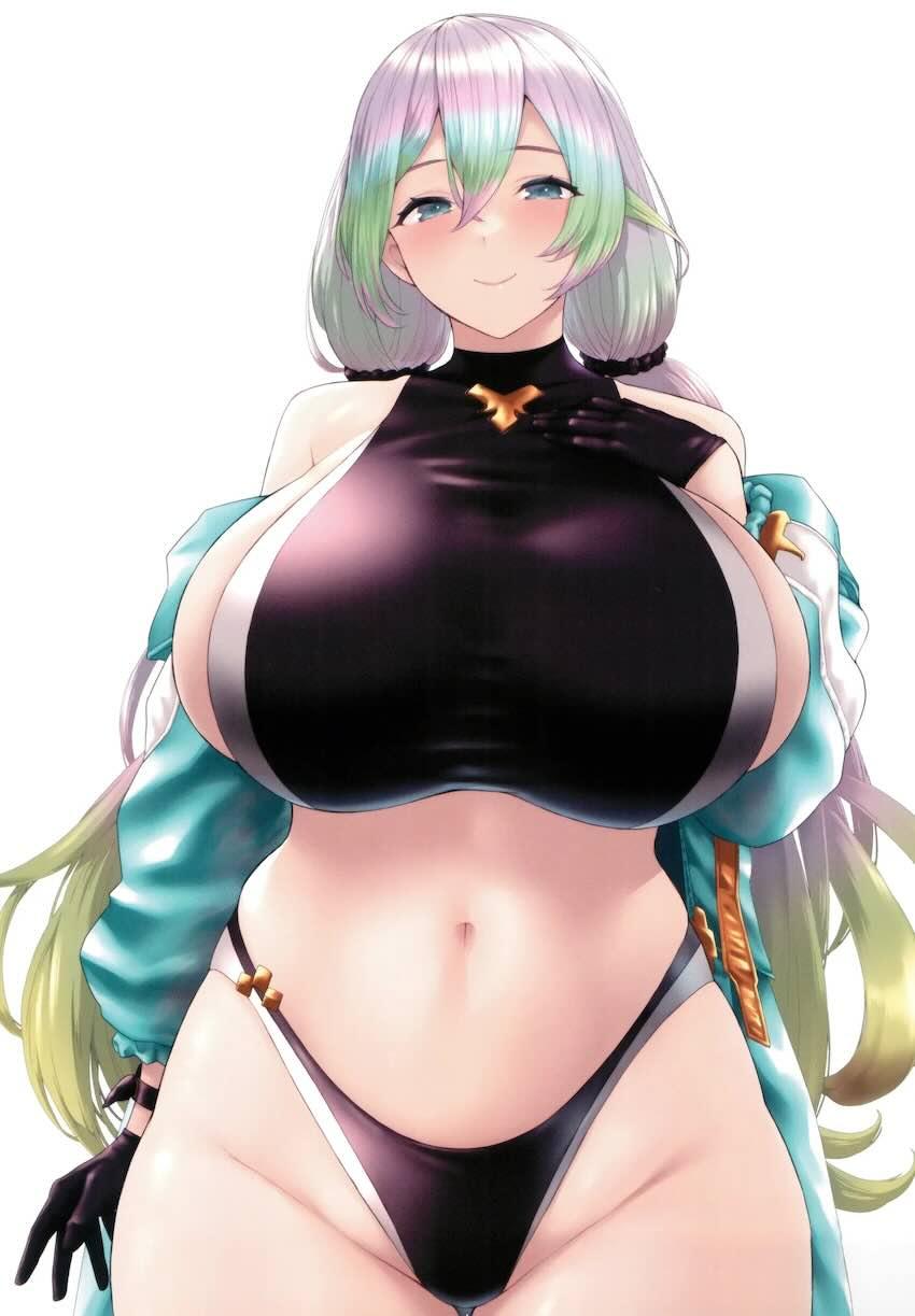 肉壺(大きなおっぱいのフルカラーイラスト集) <> 005