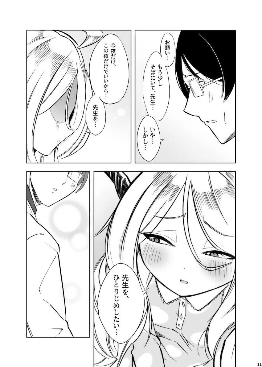大好きな先生におねだりして中出しセックスする空崎ヒナ <> 012