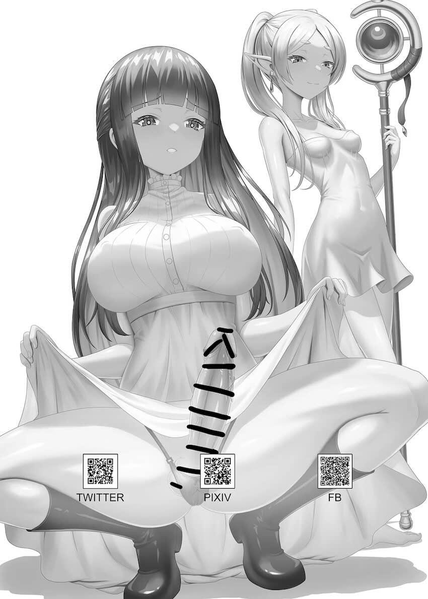 ふたなりチンポ生やしてレズセックスを楽しむフリーレンとフェルン <> 002