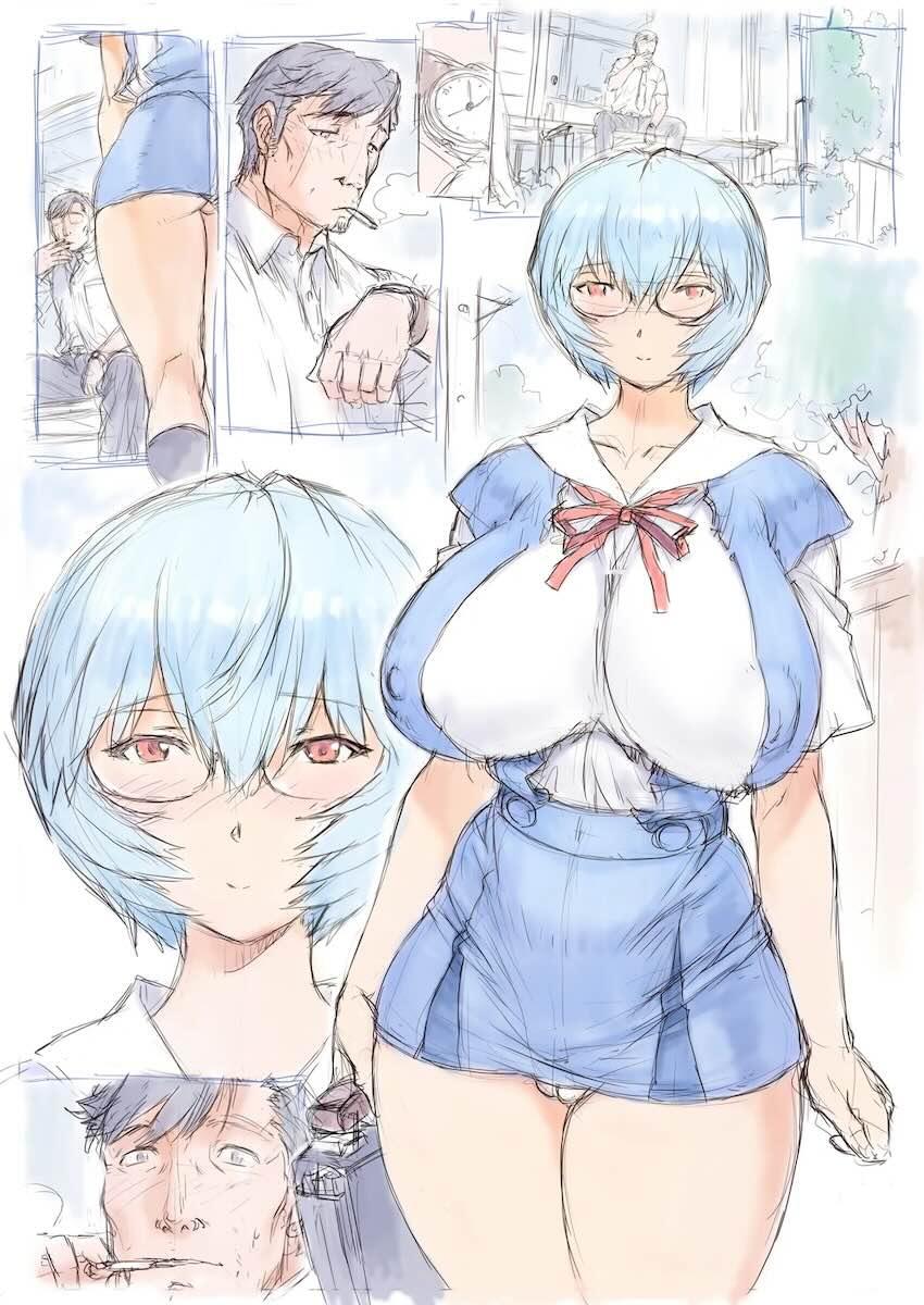 【DL版】爆乳巨尻ムチムチ豊満綾波×童貞を殺す服 <> 036