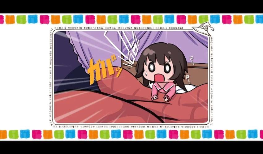 MP切れを起こしためぐみんが馬車の中で輪姦中出しオナホにされちゃう本 <> 034
