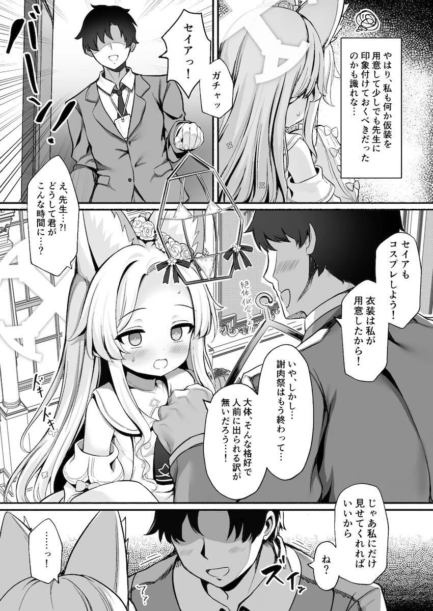 セイアにエロ衣装着せて中出しエッチざんまい！ <> 003