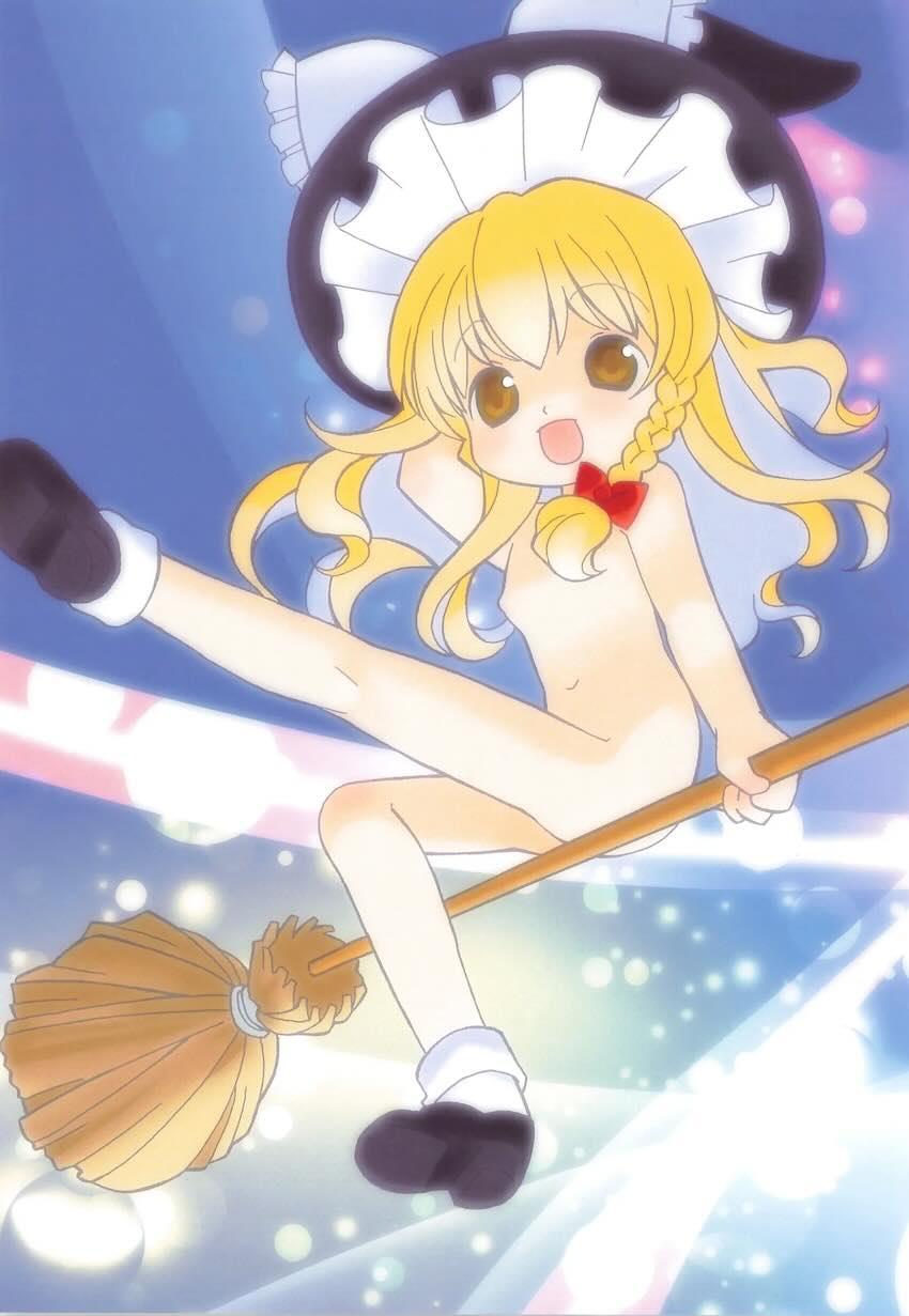 東方つるぺたフルカラーイラスト集(フラン・レミリア・河城にとり・伊吹萃香・火炎猫燐・依神紫苑・霊夢・魔理沙) <> 012
