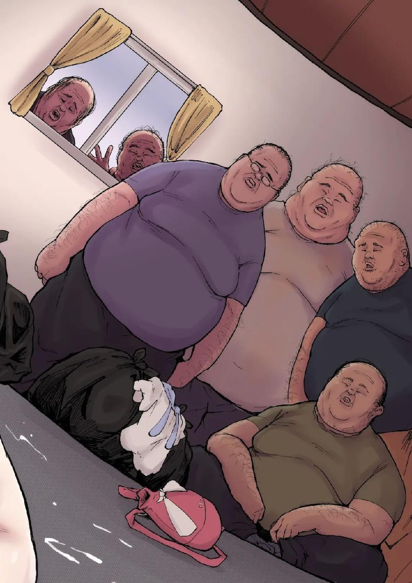 くさくさキモデブ汚物おじさんに処女マンコレイプされちゃうリーリエ！汚物おじさんたち大集合で絶望の肉便器輪姦レイプに発展する！ <> 048