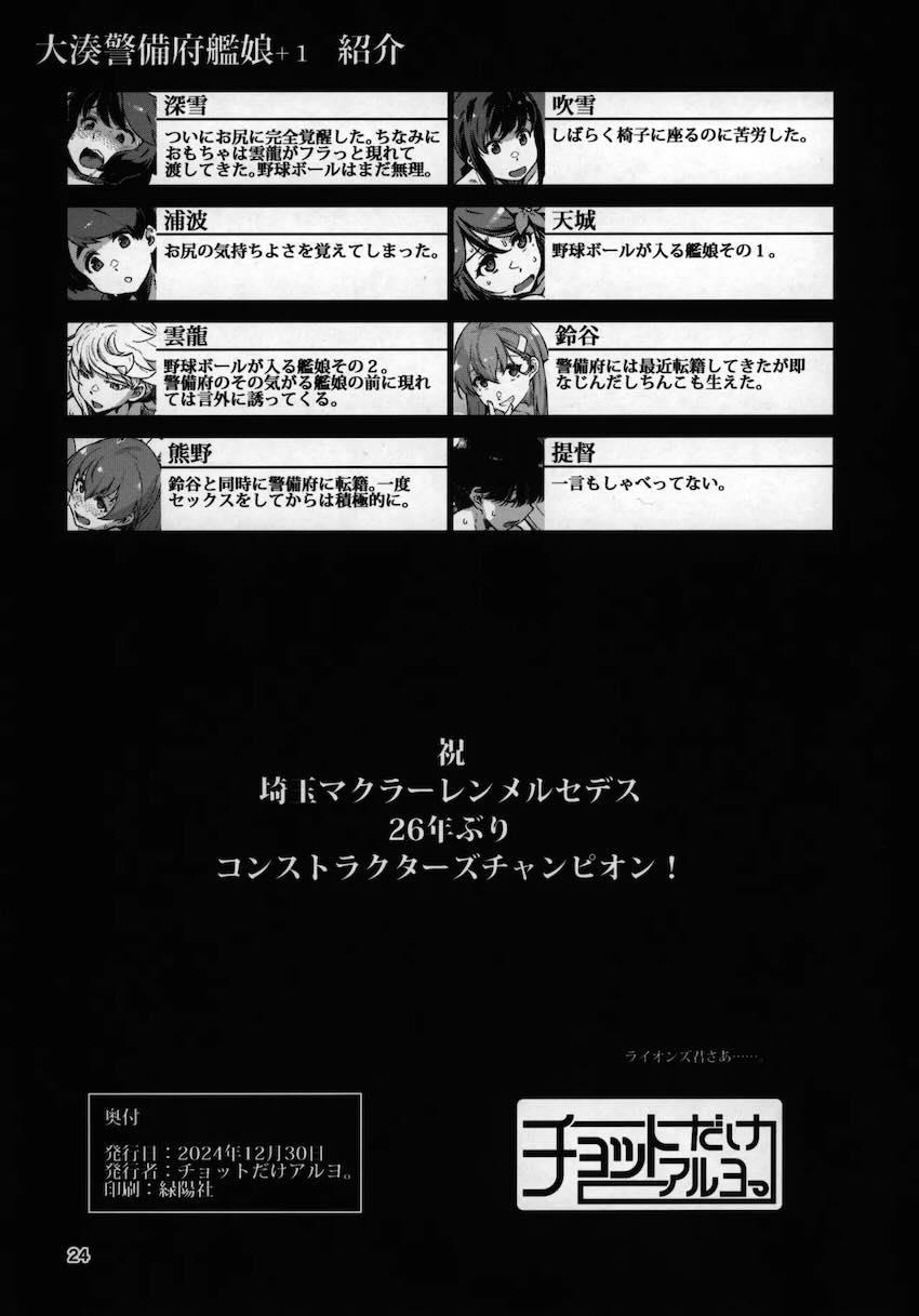 艦娘たちが尻穴3Pセックスする本 <> 024