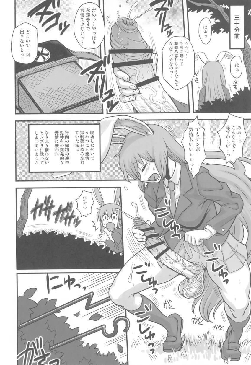 デカチンでグロチンすぎる幻想郷ふたなり女子たちのレズセックス総集本 <> 003