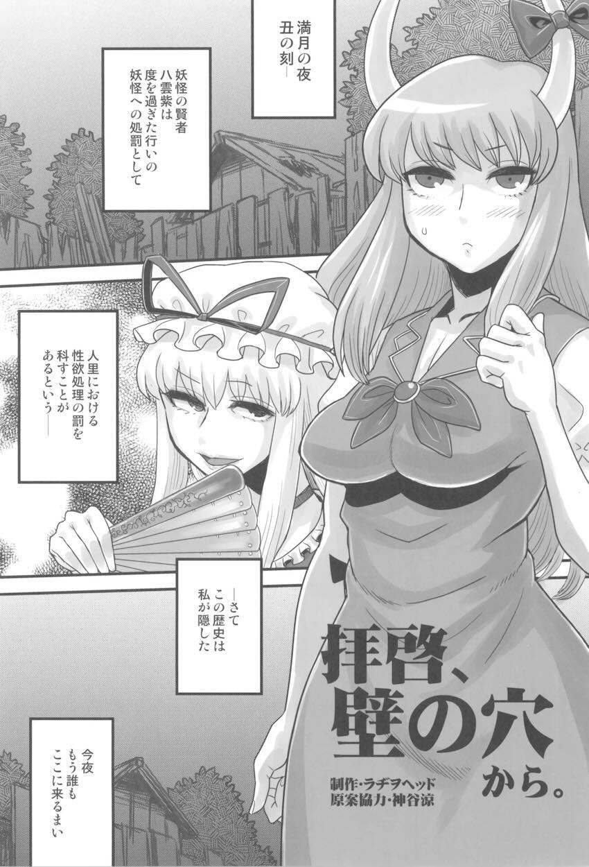 デカチンでグロチンすぎる幻想郷ふたなり女子たちのレズセックス総集本 <> 026