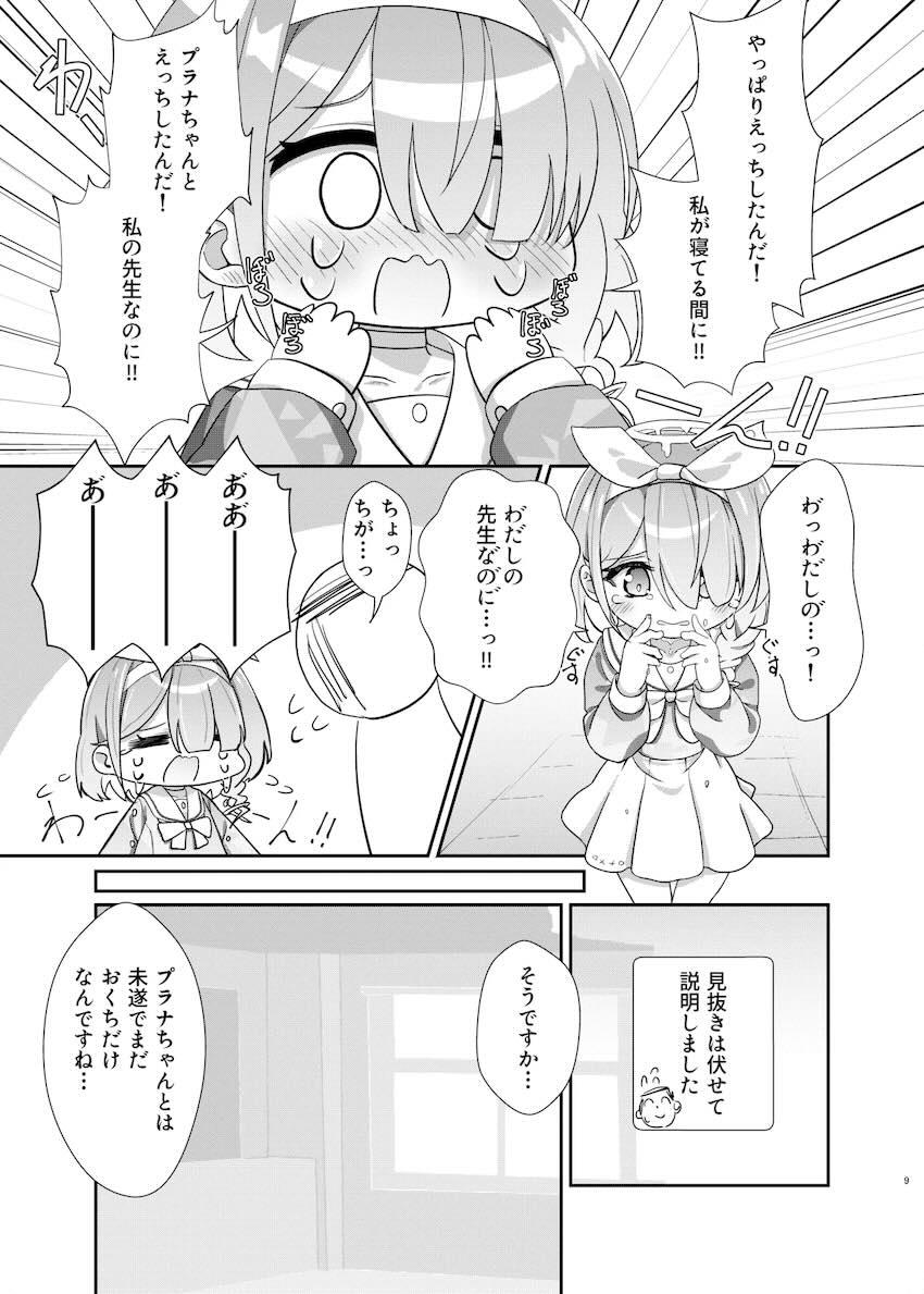 アロナちゃんと両想いラブラブ処女えっち！ <> 008