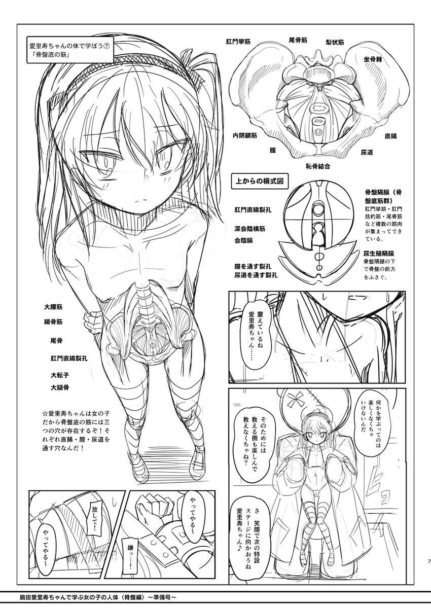 ロリ現役女子大生の体で学ぶ人体構造 下巻［準備号］ <> 007