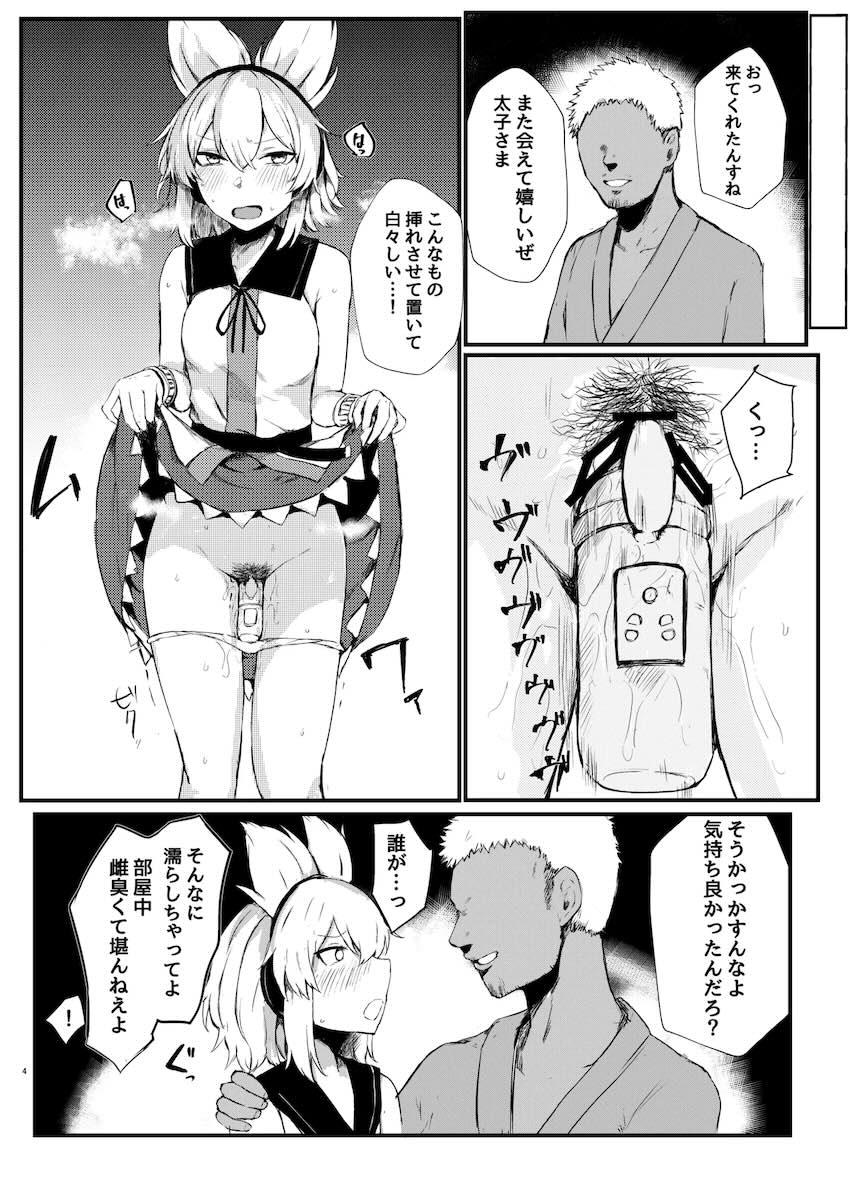 変態露出オナニー姿をチャラ男に目撃されてしまった豊聡耳神子が雌犬調教されてしまう。 <> 003
