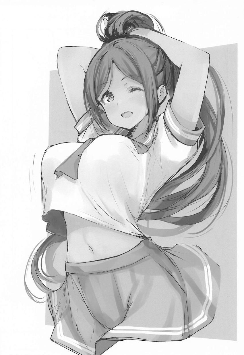 果南ちゃんの大きなおっぱいを触ってみたい！ <> 015