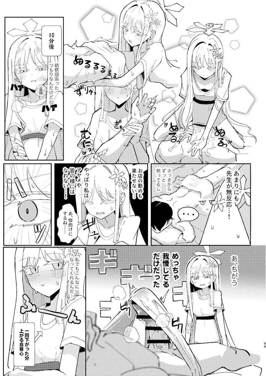 メンズエステでエロい生徒たちに完全受身で搾られる合同誌 <> 098