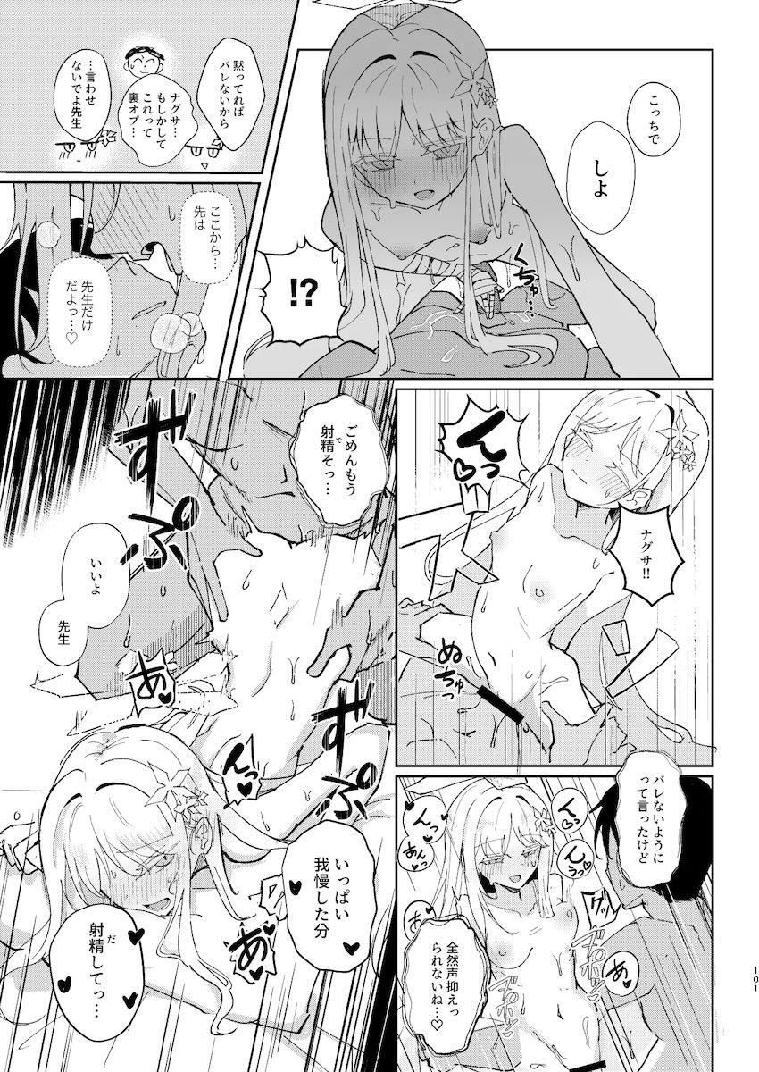 メンズエステでエロい生徒たちに完全受身で搾られる合同誌 <> 100