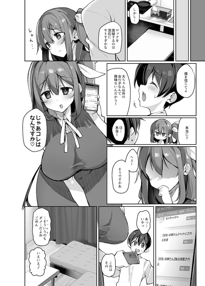 束縛お姉ちゃんの大妖精がショタを騎乗位搾精する本 <> 011