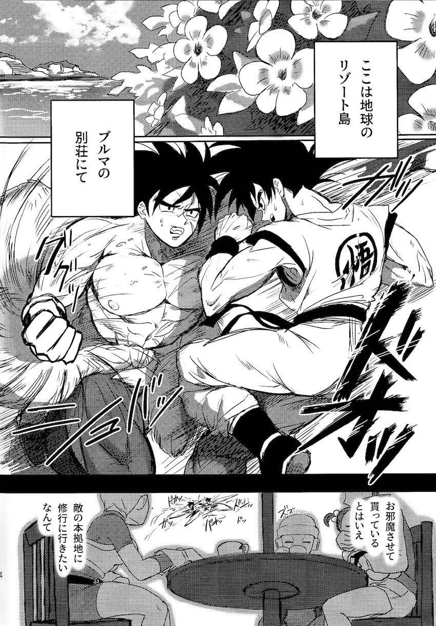 ブロリー(童貞)とチライ(処女)の告白両想い子作りセックス！ <> 002