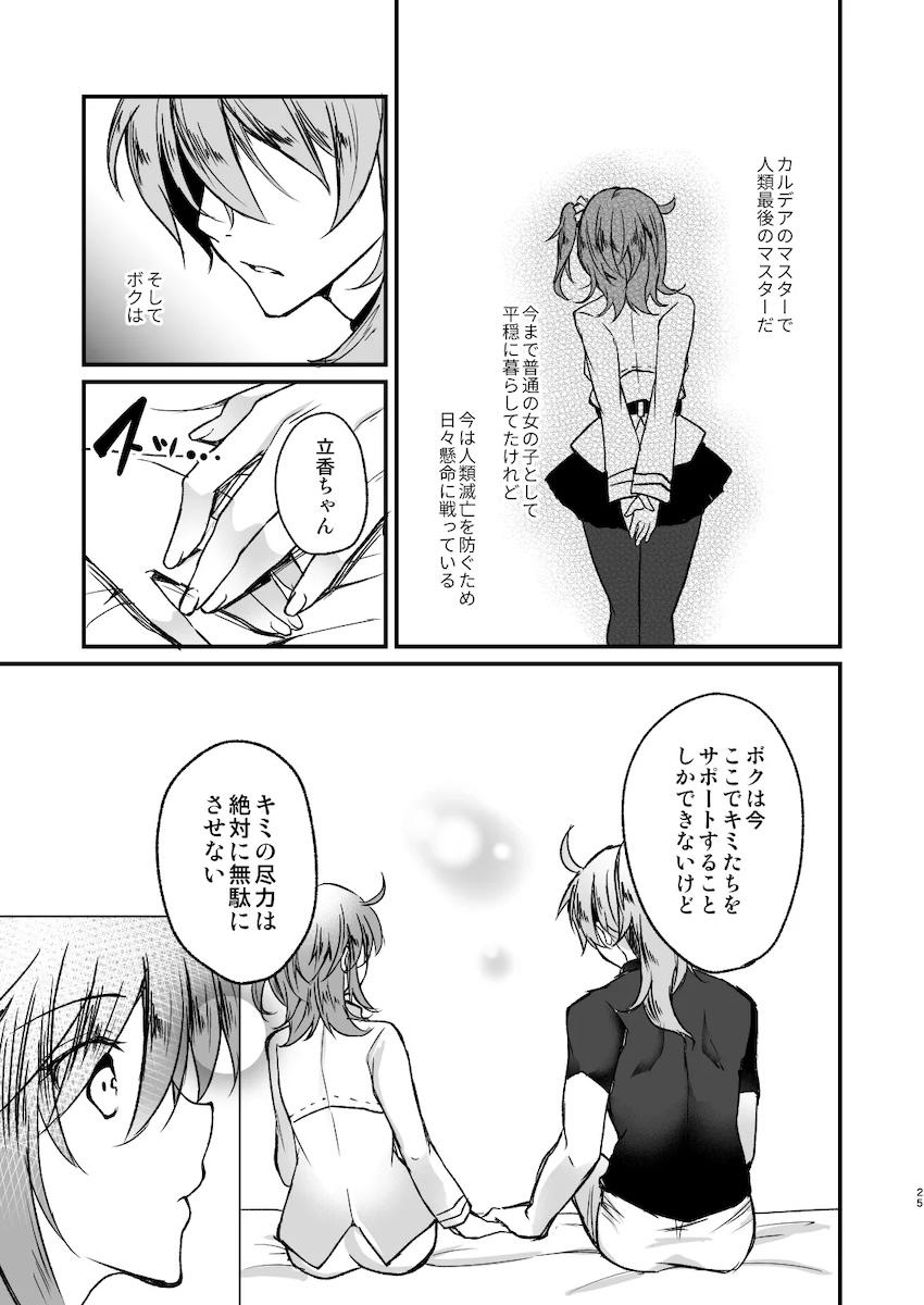 ぐだ子とロマンのゴムエッチ！ <> 024