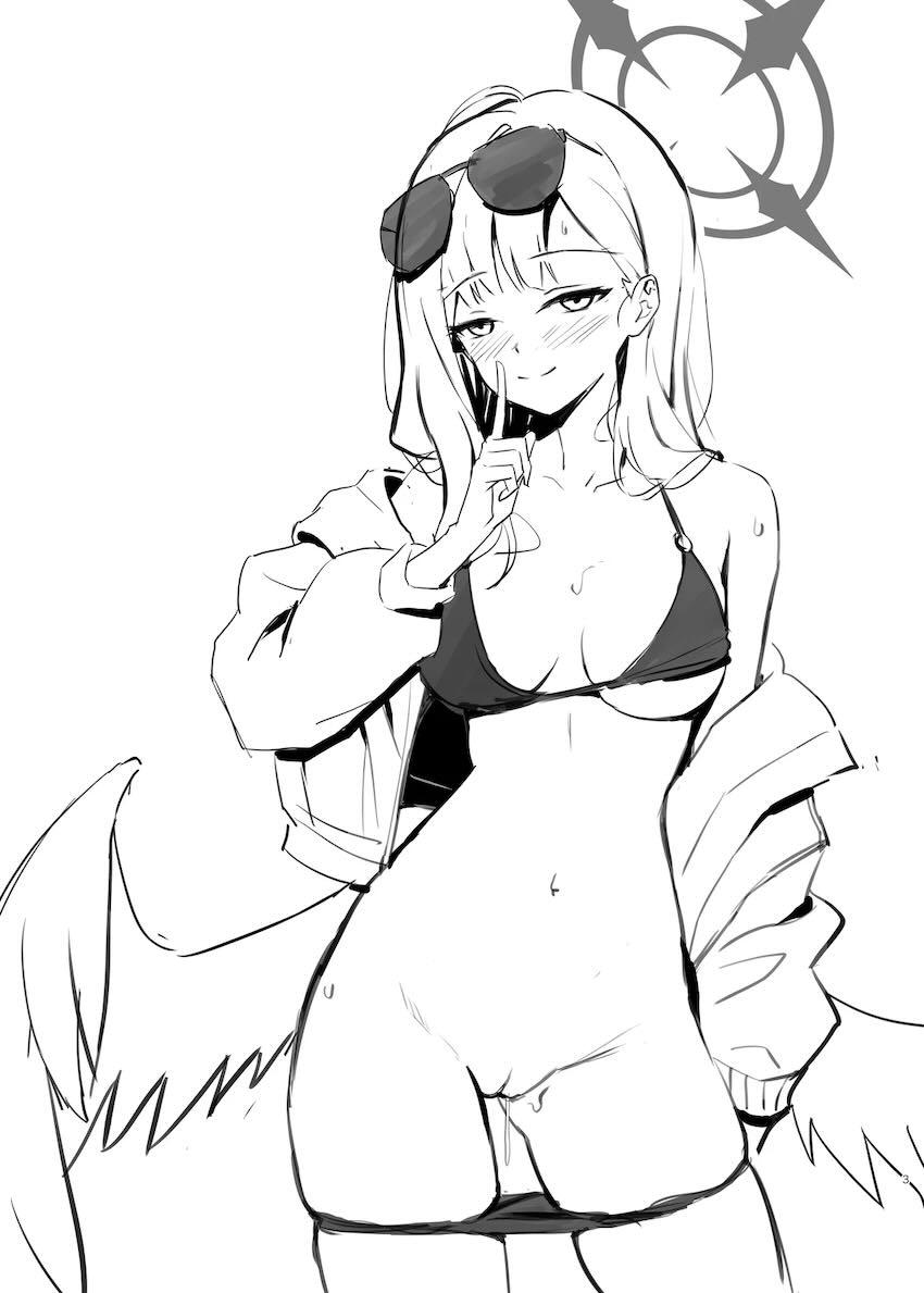 水着イチカと全裸青姦セックス！ <> 002