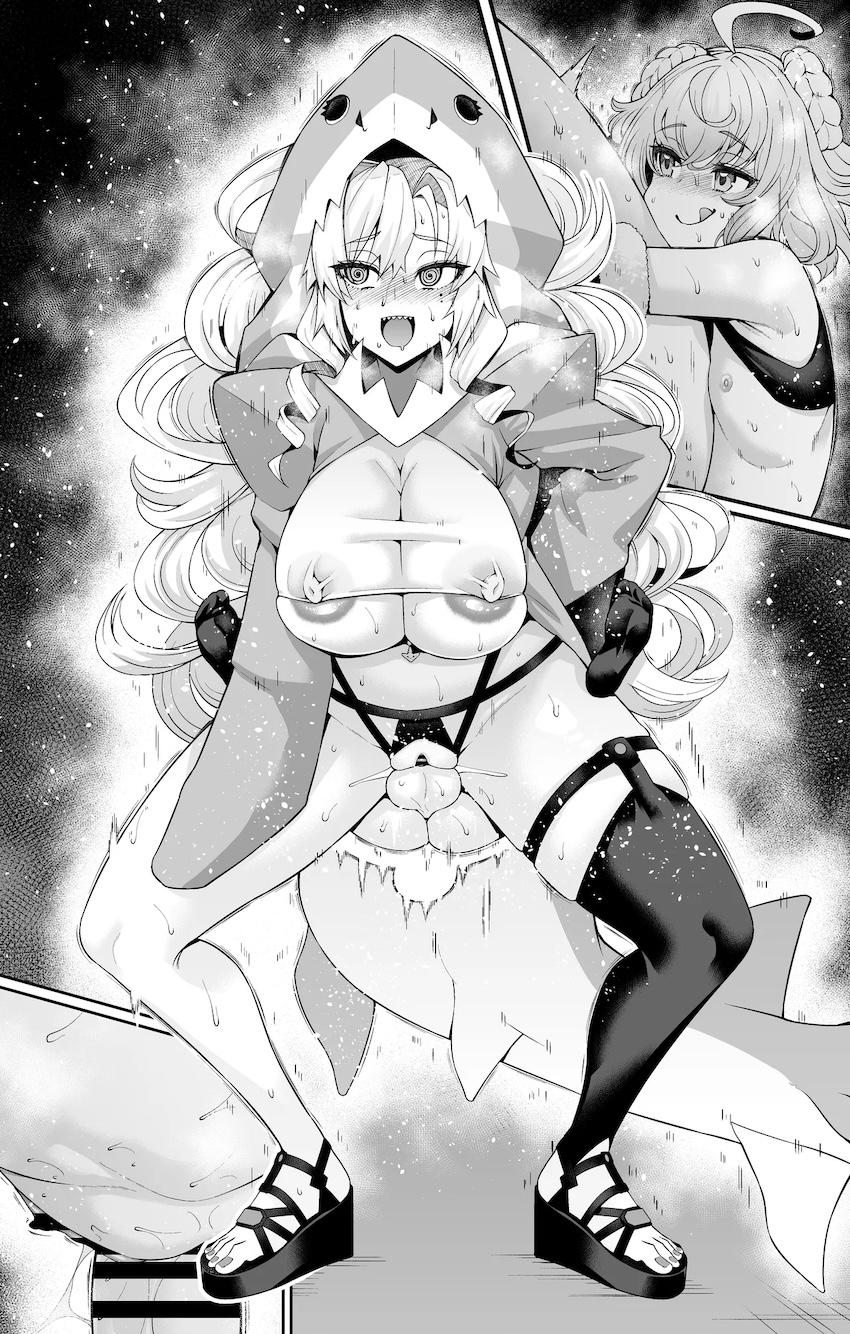 人妻サメまんこおほぉおほぉショタおね浮気セックス！ <> 012