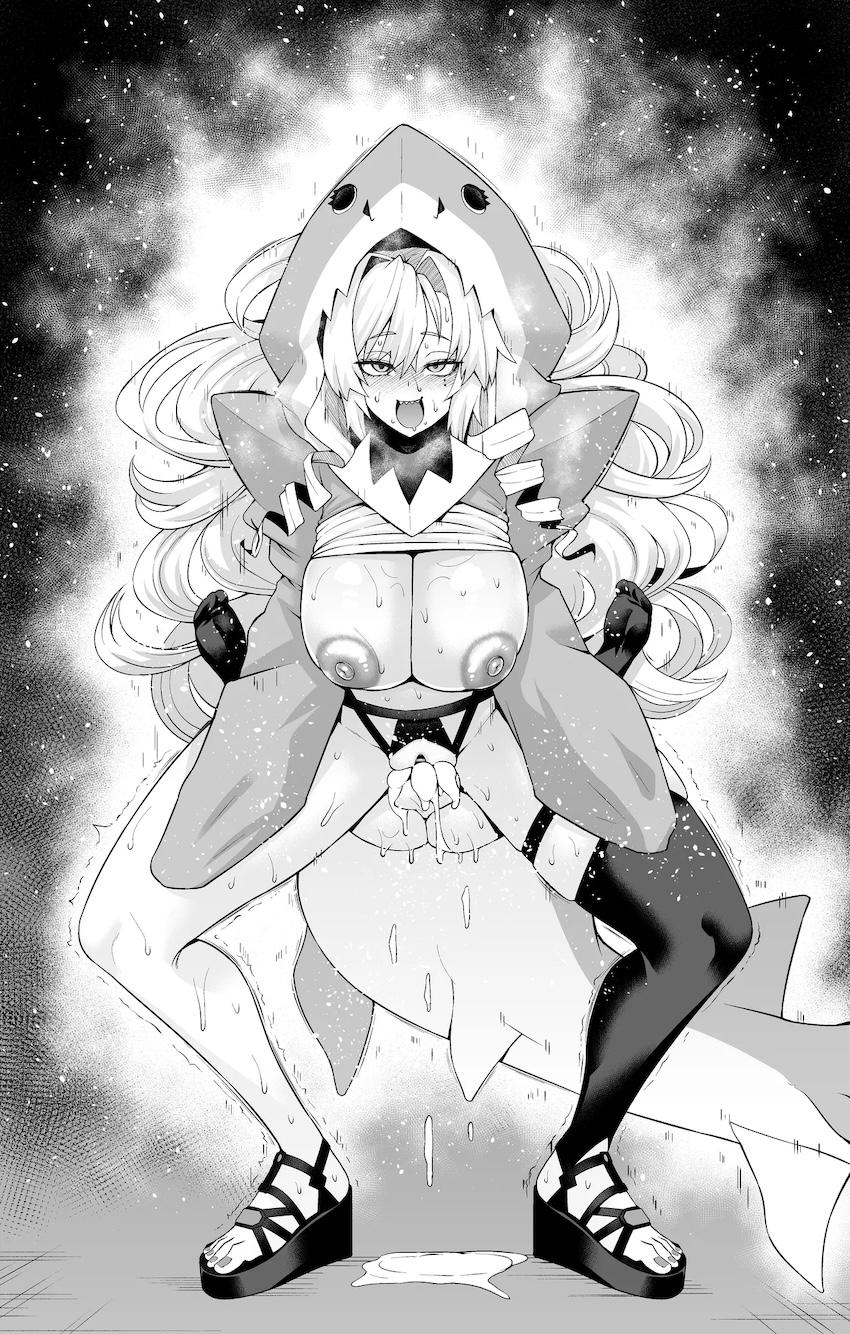 人妻サメまんこおほぉおほぉショタおね浮気セックス！ <> 018