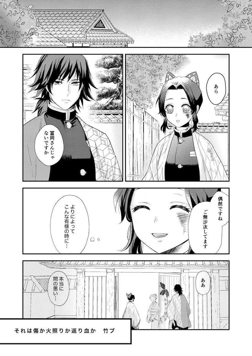 冨岡さんと胡蝶さんが両片想いで畳えっち <> 002
