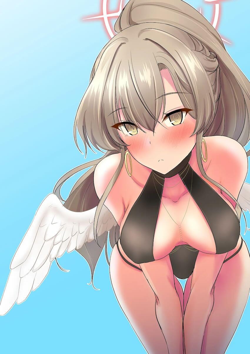 水着ナギサとテントえっち！ <> 025