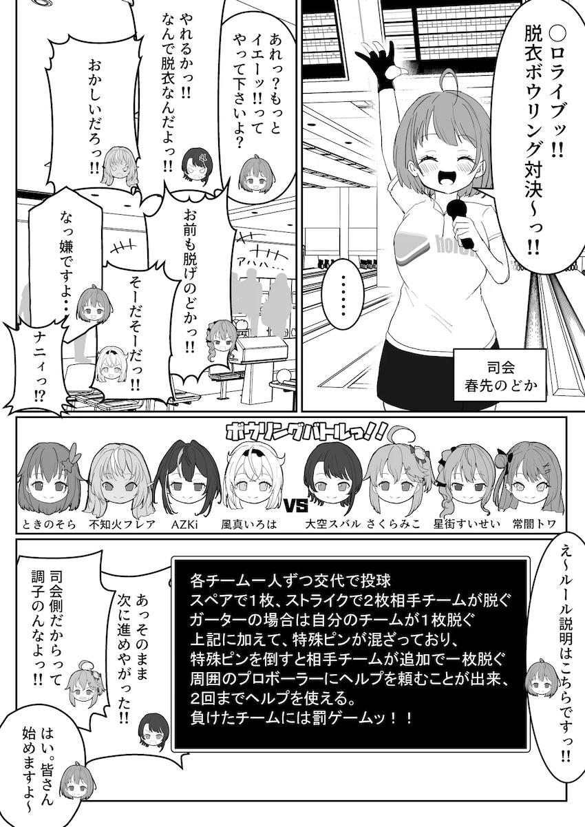 ホロライブ脱衣ボウリング <> 1