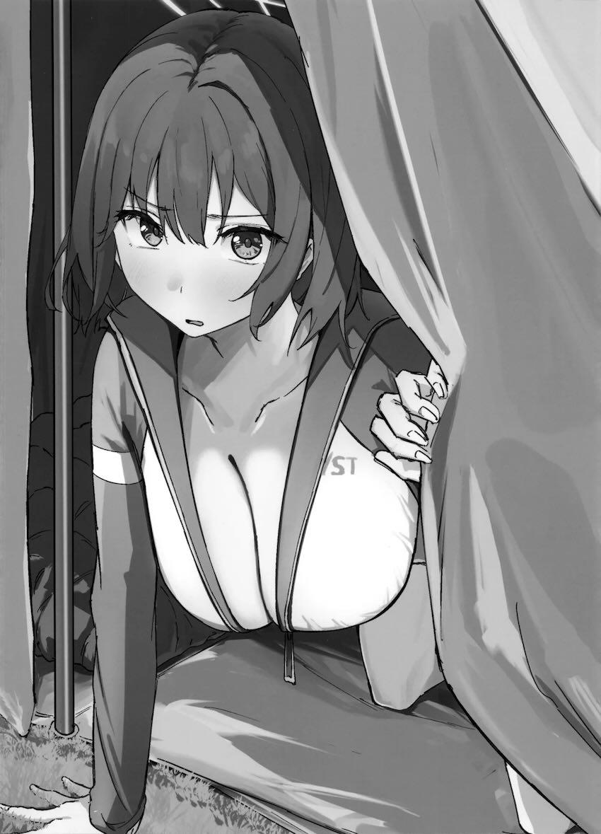 サキとテントや外で汗だくSEX！ <> 022