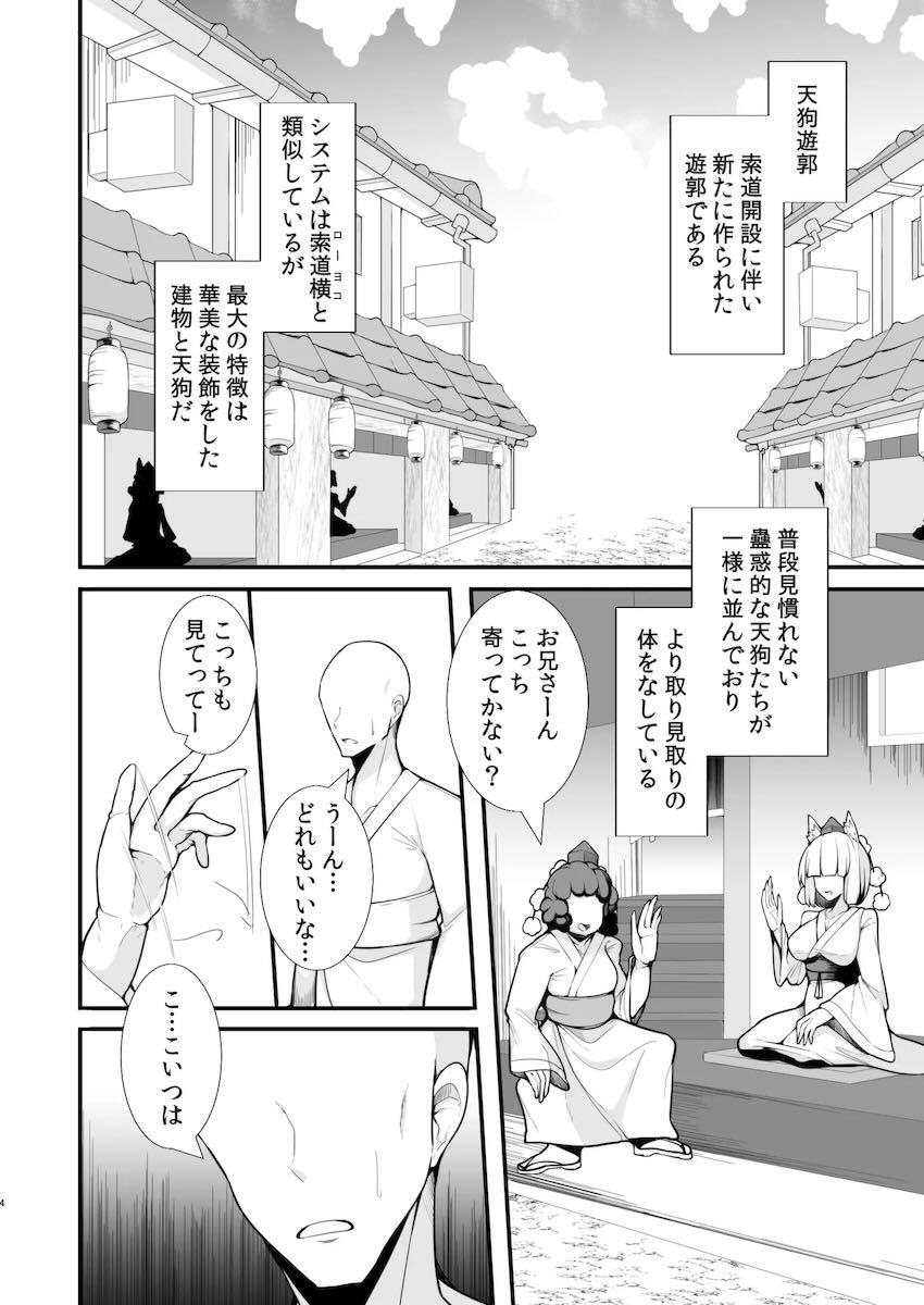 遊郭で女郎として働く射命丸文と犬走椛の話 <> 003