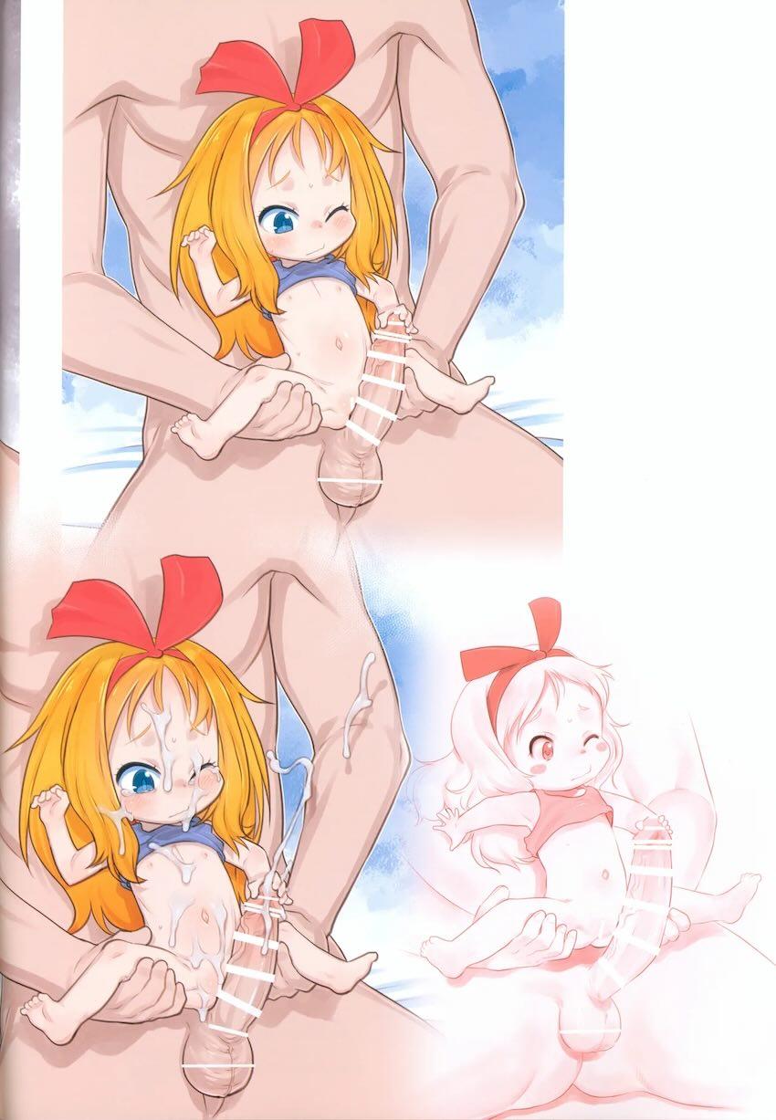 つるぺた幼女キッカちゃんぶっかけ中出しフルカラーイラスト集 <> 003