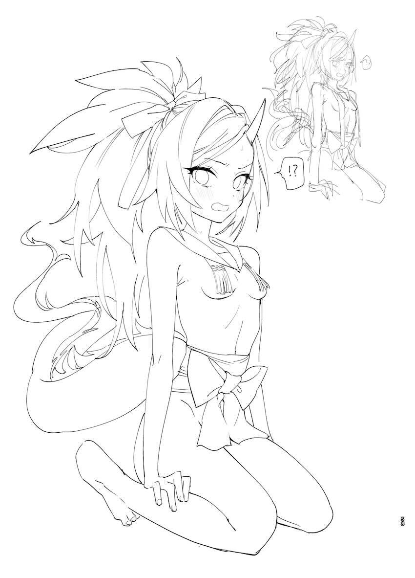 180p超えブルアカラフイラスト総まとめC105 <> 052