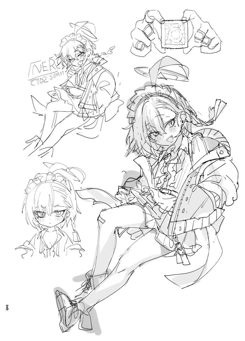 180p超えブルアカラフイラスト総まとめC105 <> 075
