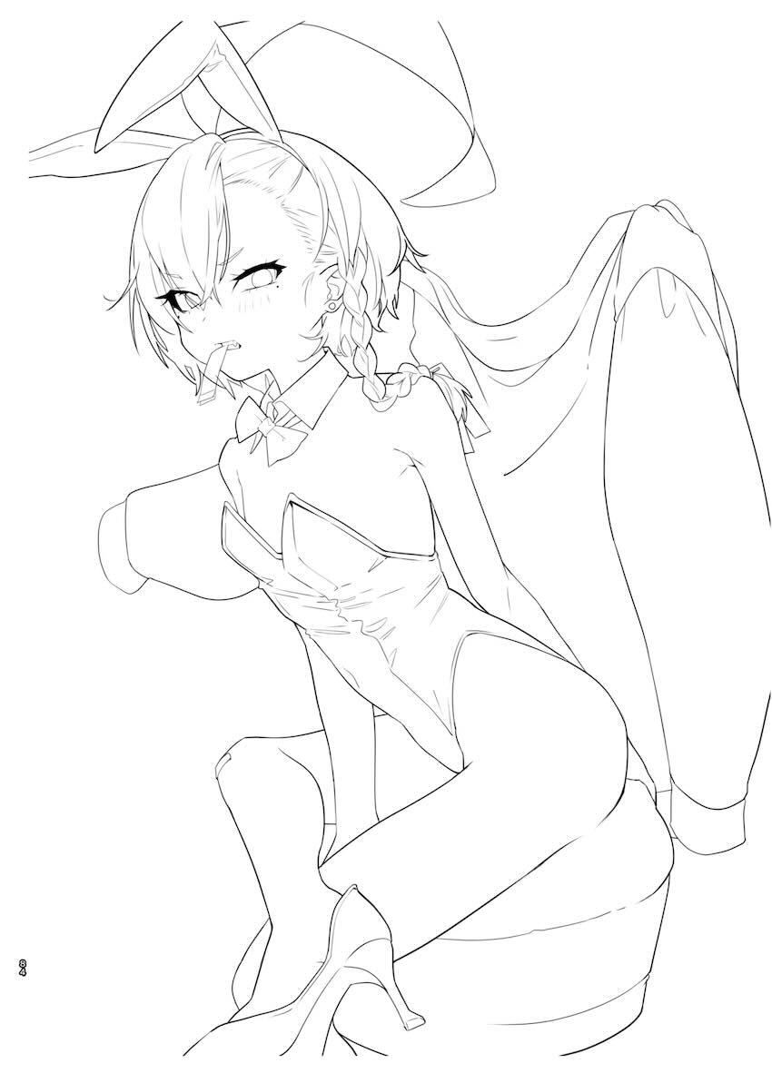180p超えブルアカラフイラスト総まとめC105 <> 083
