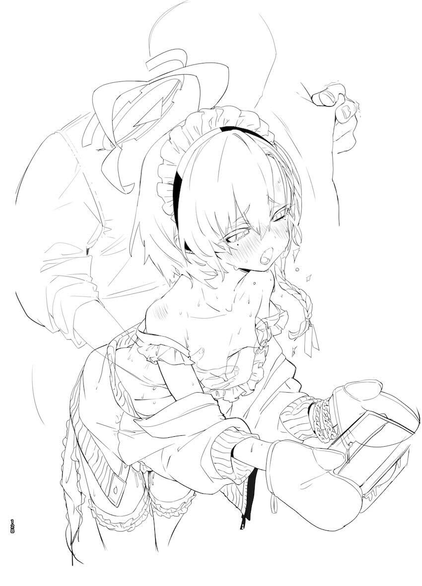 180p超えブルアカラフイラスト総まとめC105 <> 127