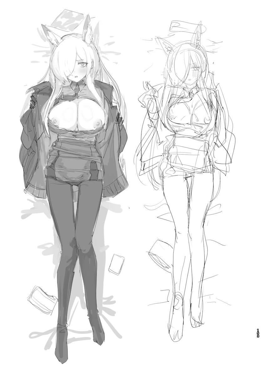 180p超えブルアカラフイラスト総まとめC105 <> 152