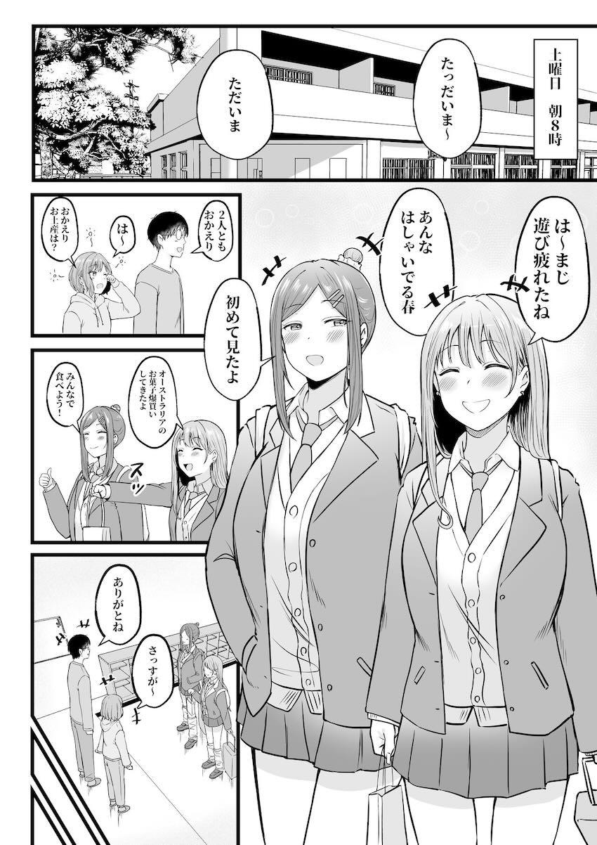 【2話】寮の管理人業務を引き継いだ陰キャ主人公が、その寮に住んでいるギャルJKたちに翻弄されるハーレム本 <> 048
