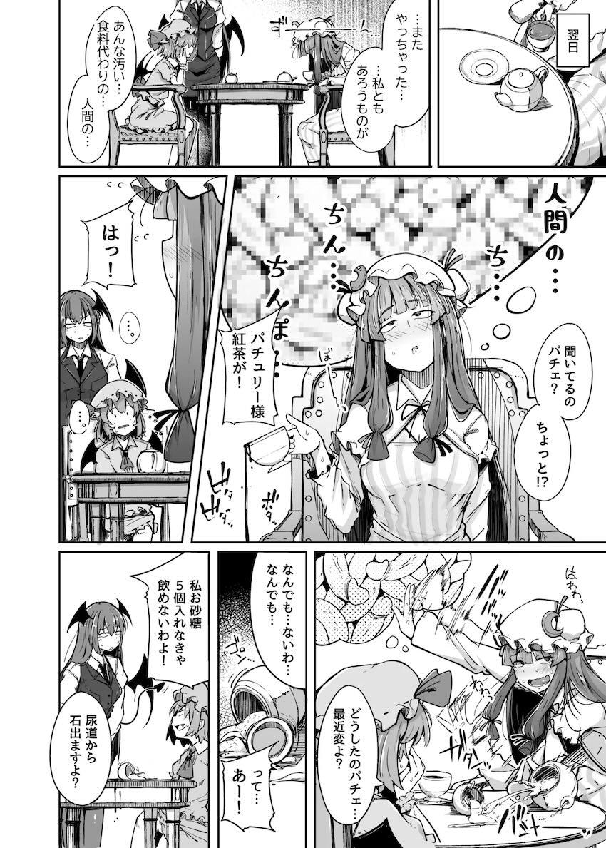 【200p超え】パチュリーの発情メスまんこ穴シリーズ総集編 <> 036
