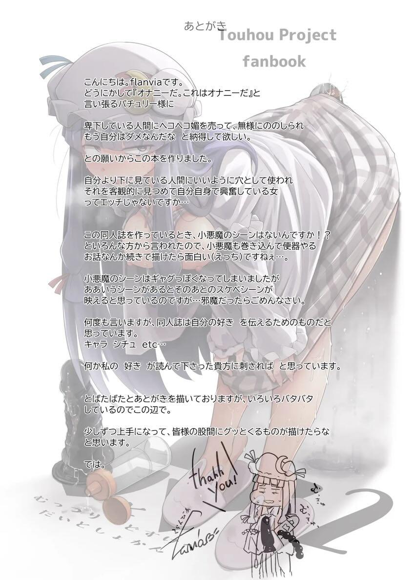 【200p超え】パチュリーの発情メスまんこ穴シリーズ総集編 <> 059