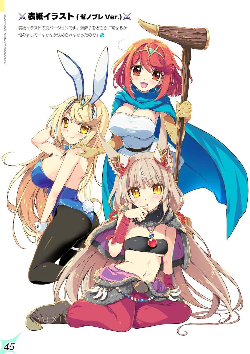 ゼノブレイドとドラクエのフルカラー短編集 <> 044
