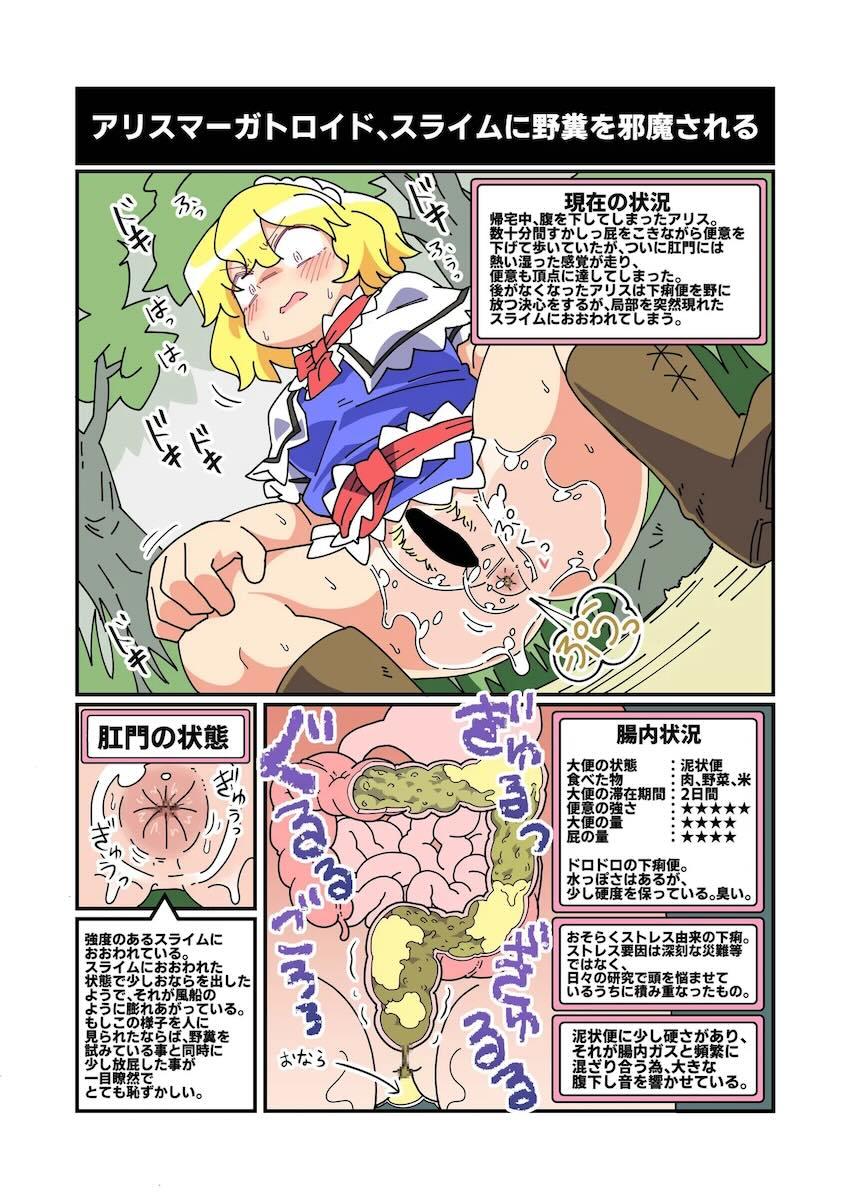 幻想郷の住人たちがいっぱいうんこする本 <> 012